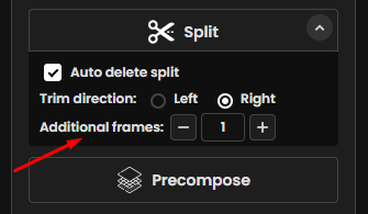 Additional Frames Option