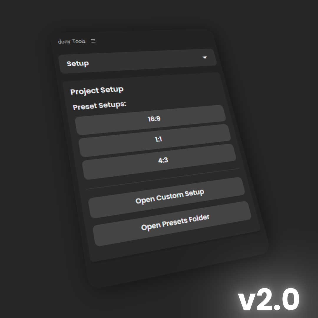dony Tools - Setup