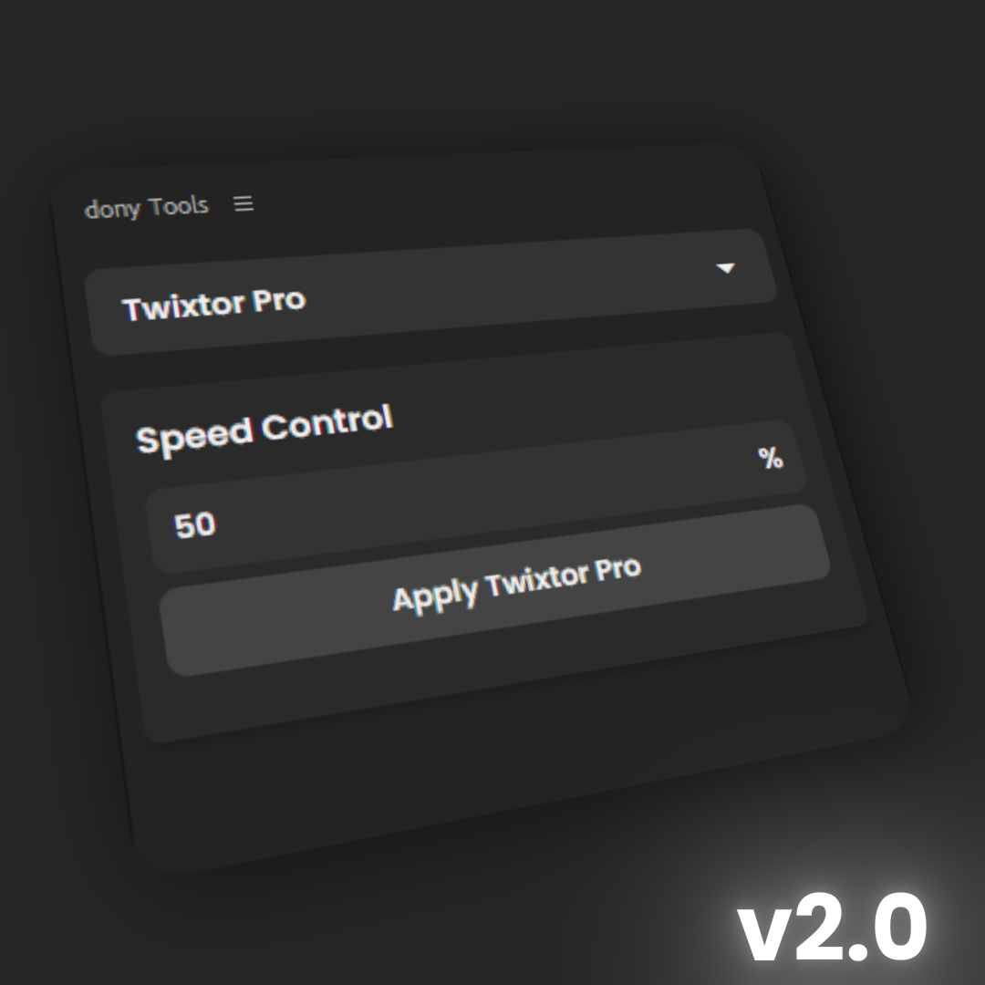 dony Tools - Twixtor